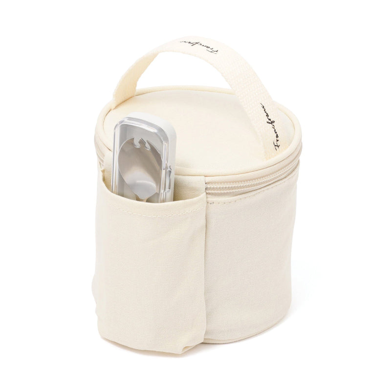 LOGO 附蓋保溫罐 象牙色