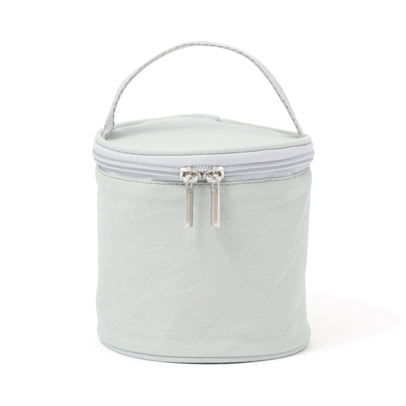 LOGO 附蓋保溫罐 藍色