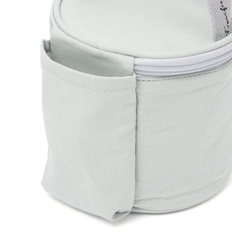 LOGO 附蓋保溫罐 藍色