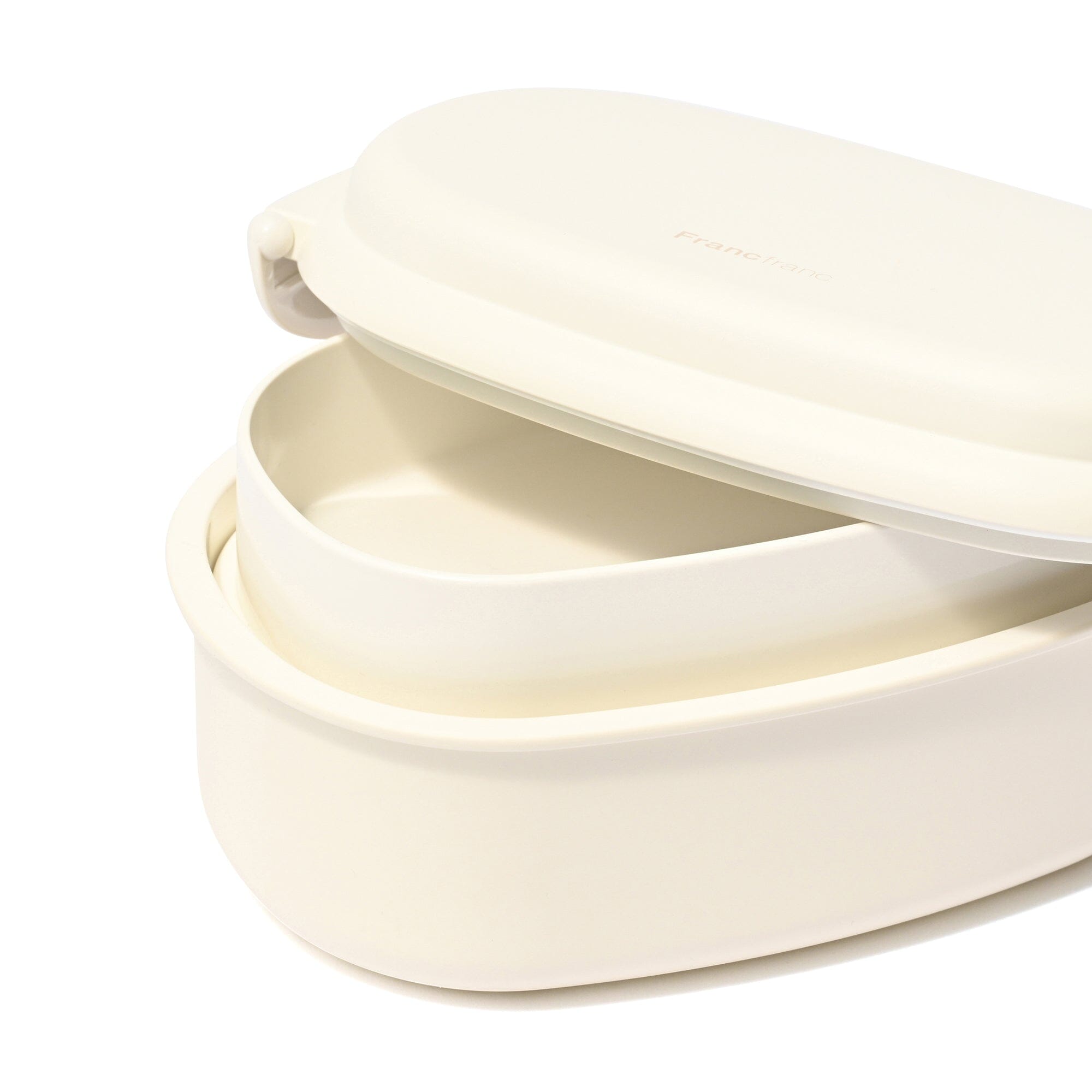 2-Way Logo Lunch Box Ivory