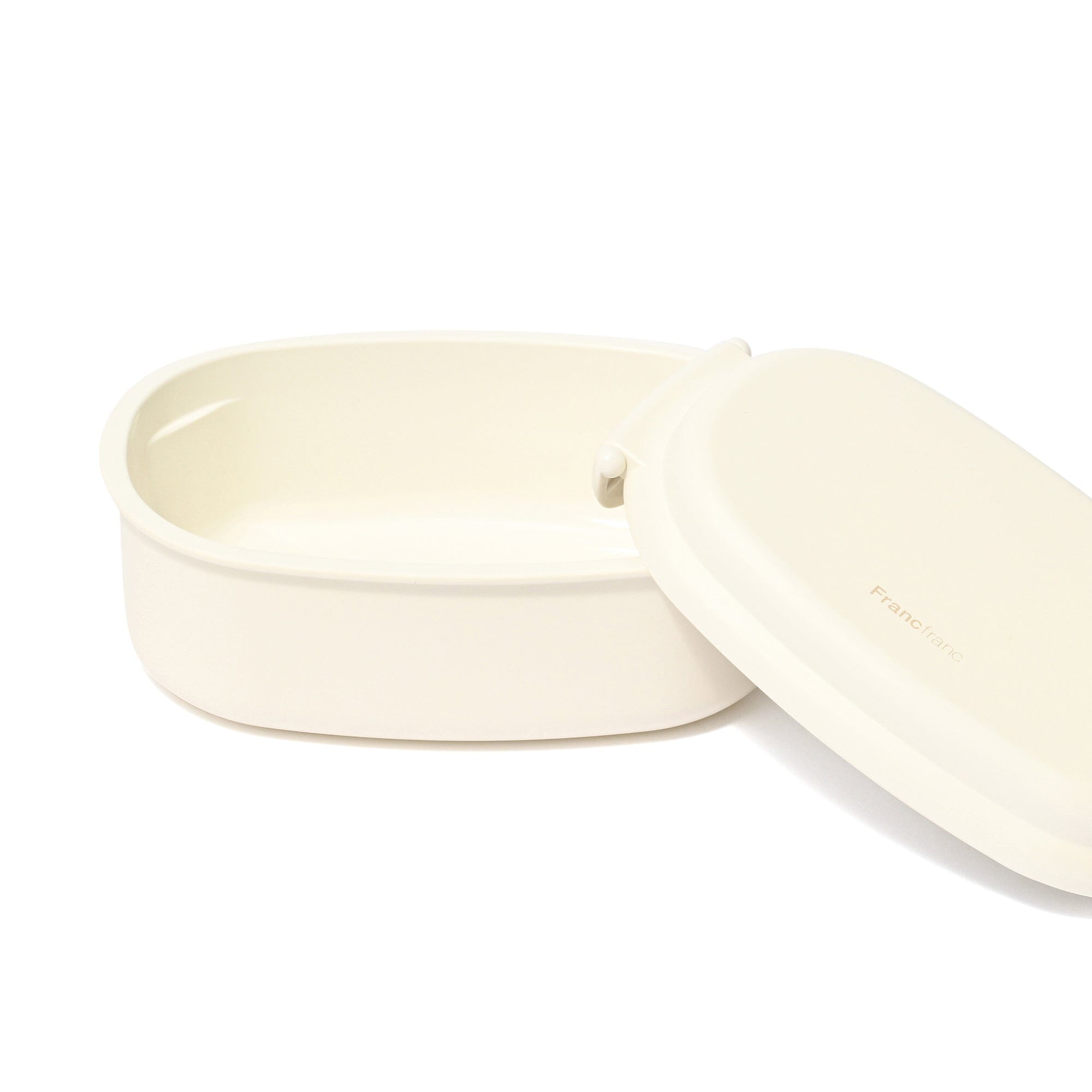 2-Way Logo Lunch Box Ivory