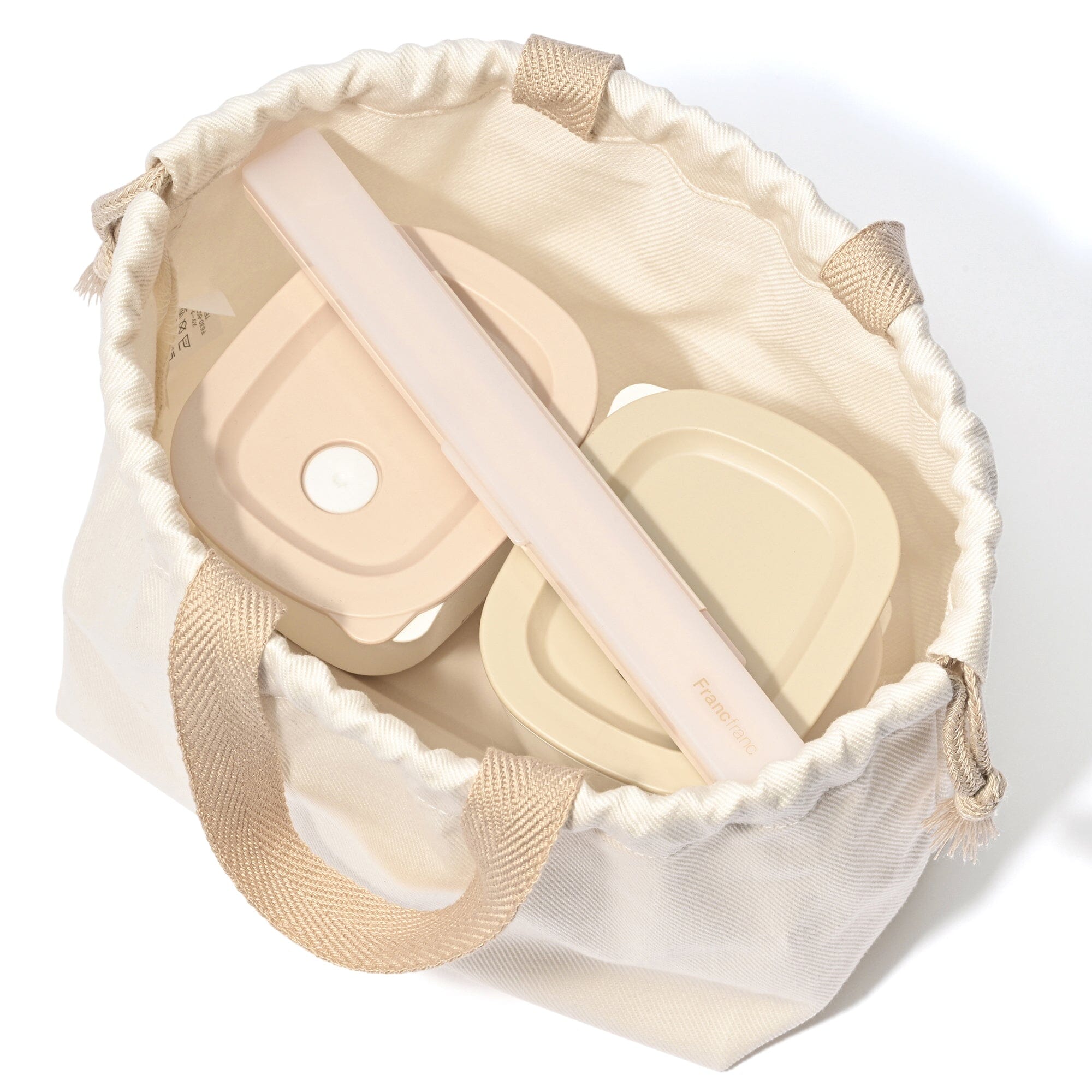Lunch Box Complete 5-Piece Set Ivory