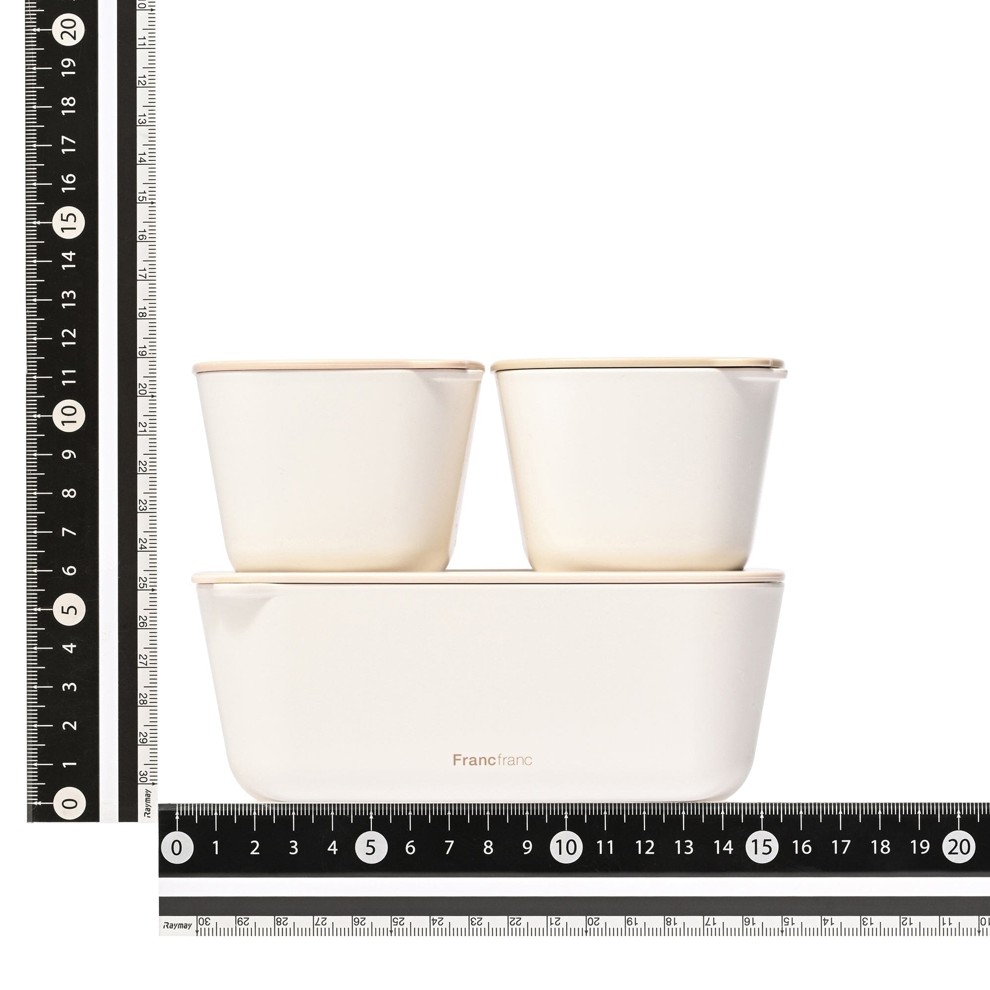 Lunch Box Complete 5-Piece Set Ivory