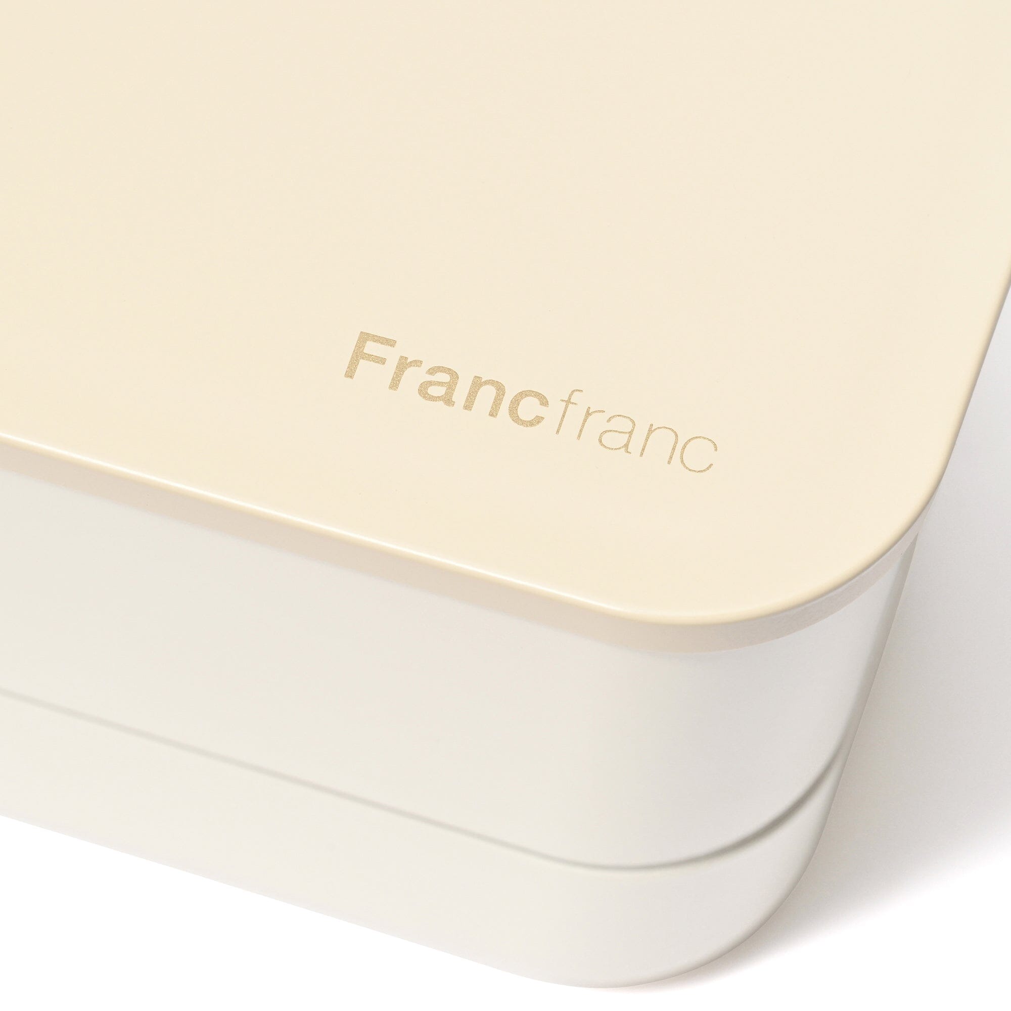 Logo Lunch Box 2 Tiers Ivory