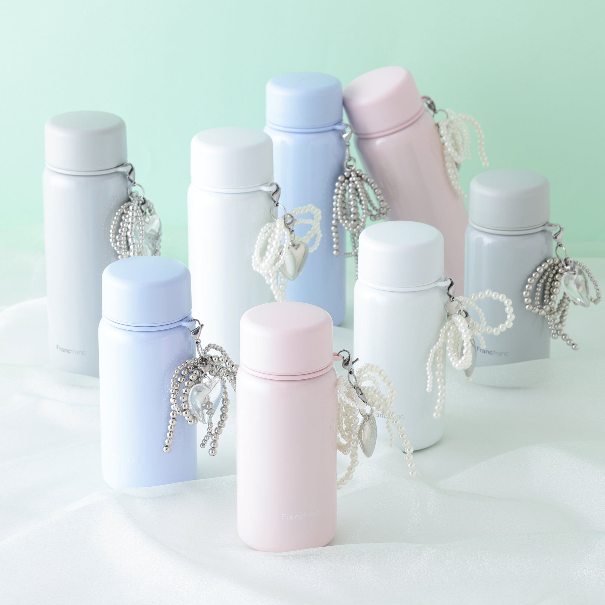 Charm Stainless Steel Bottle 350Ml Pink