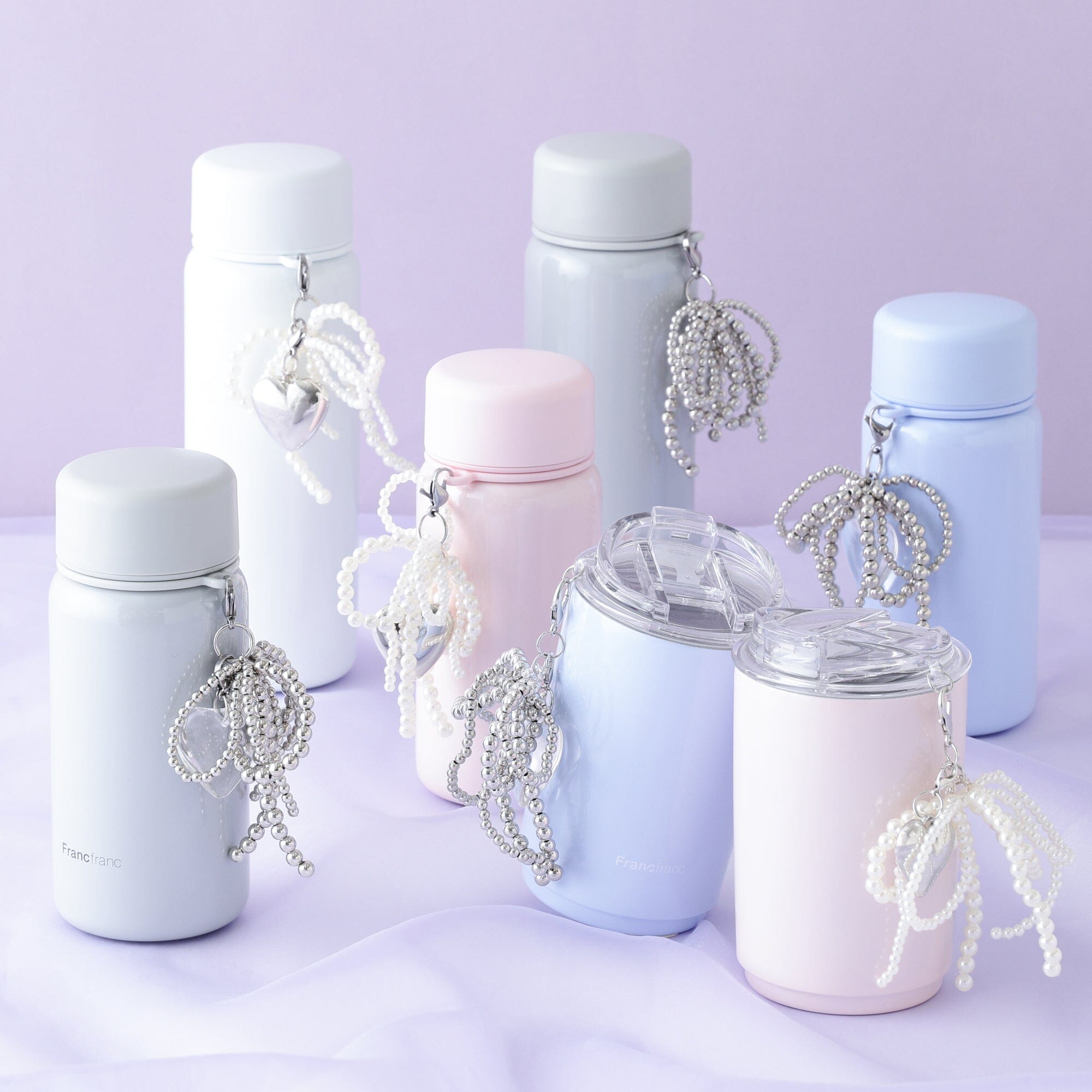 Charm Stainless Steel Bottle 350Ml Gray