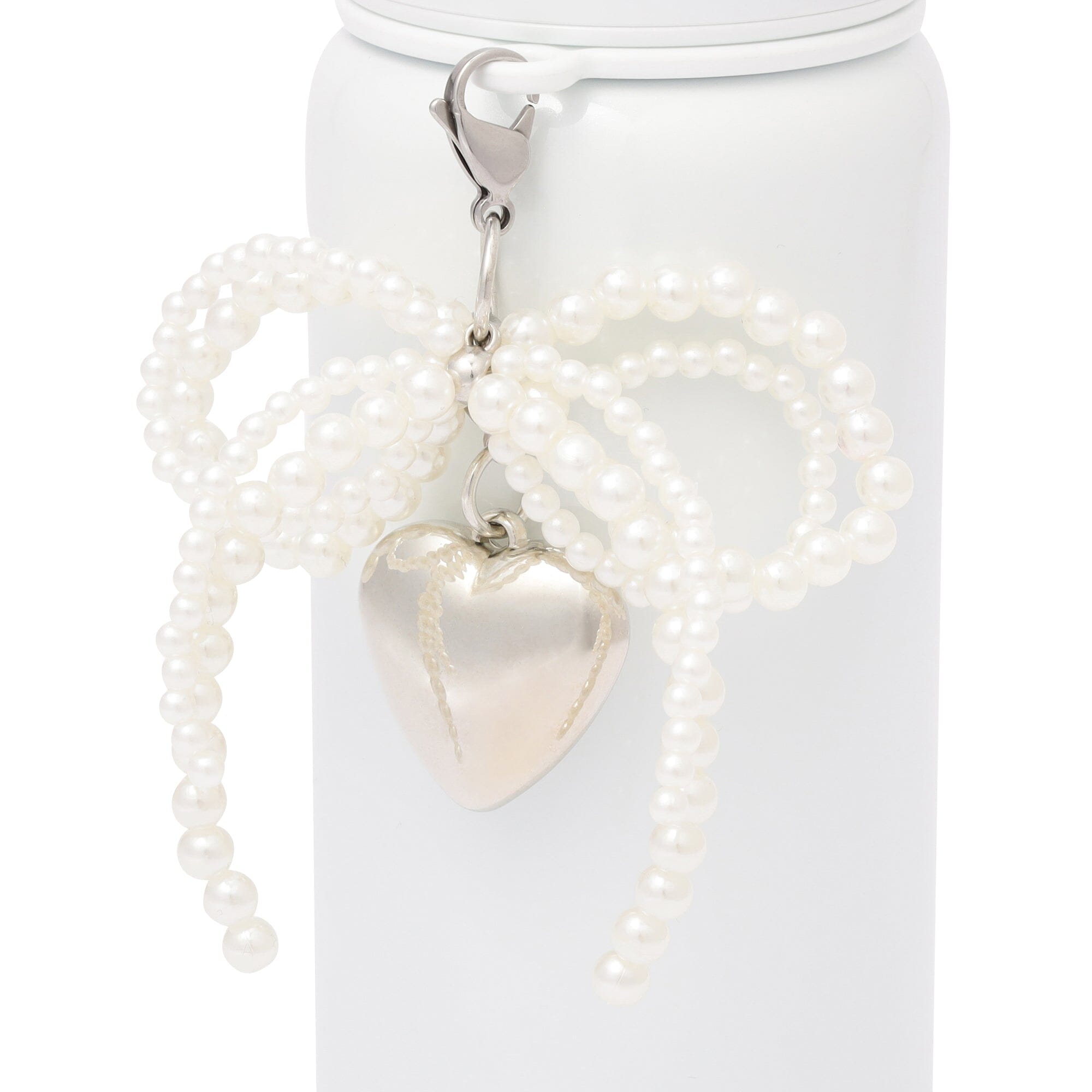 Charm Stainless Steel Bottle 500Ml White