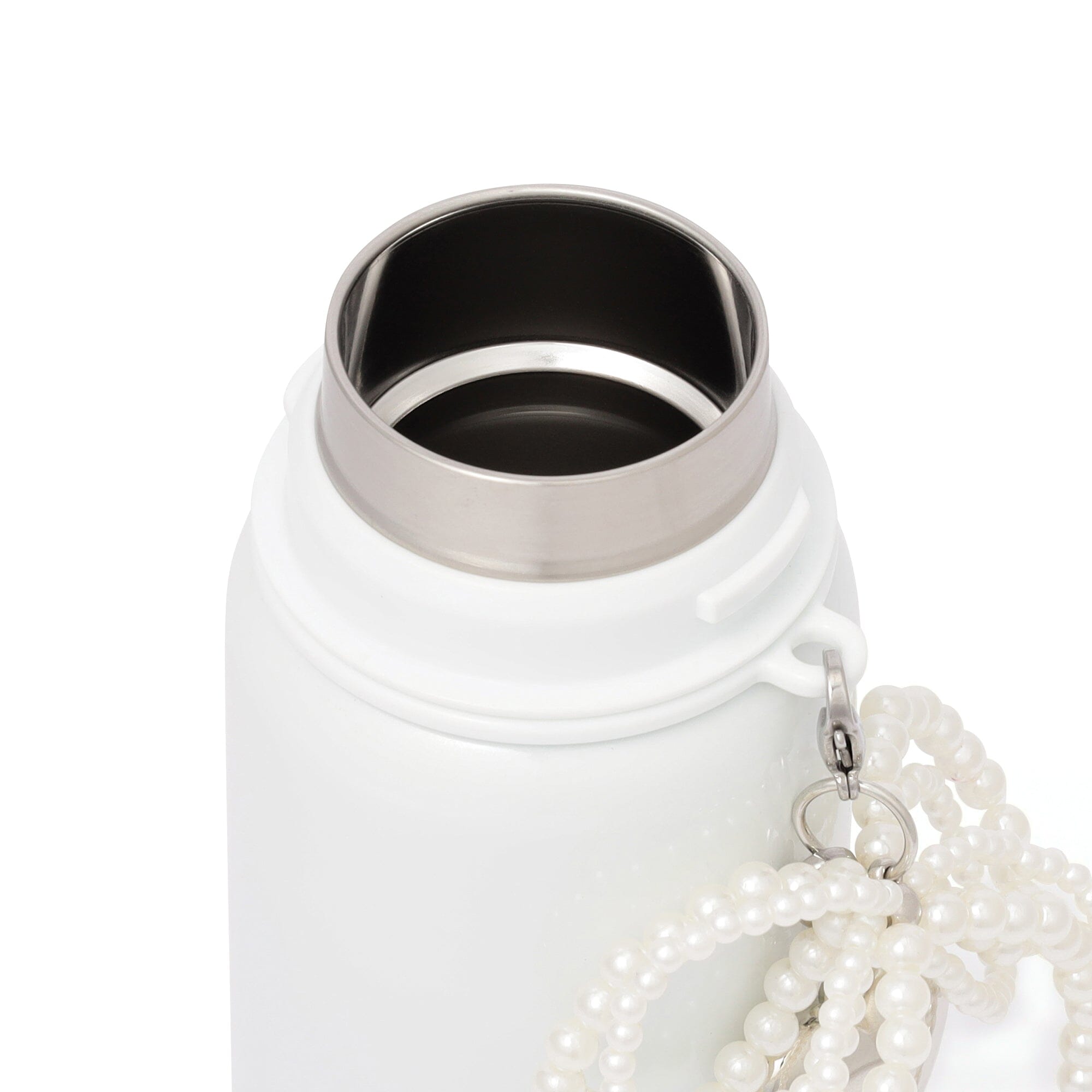Charm Stainless Steel Bottle 500Ml White
