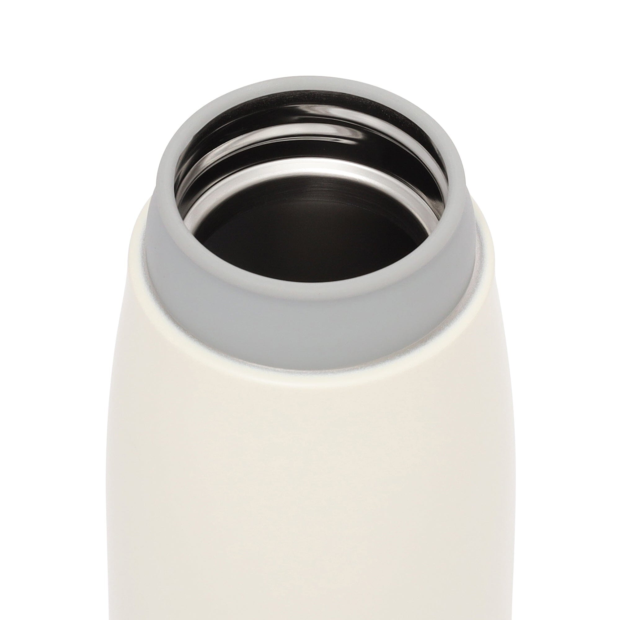 Matte Stainless Steel Bottle 500Ml White