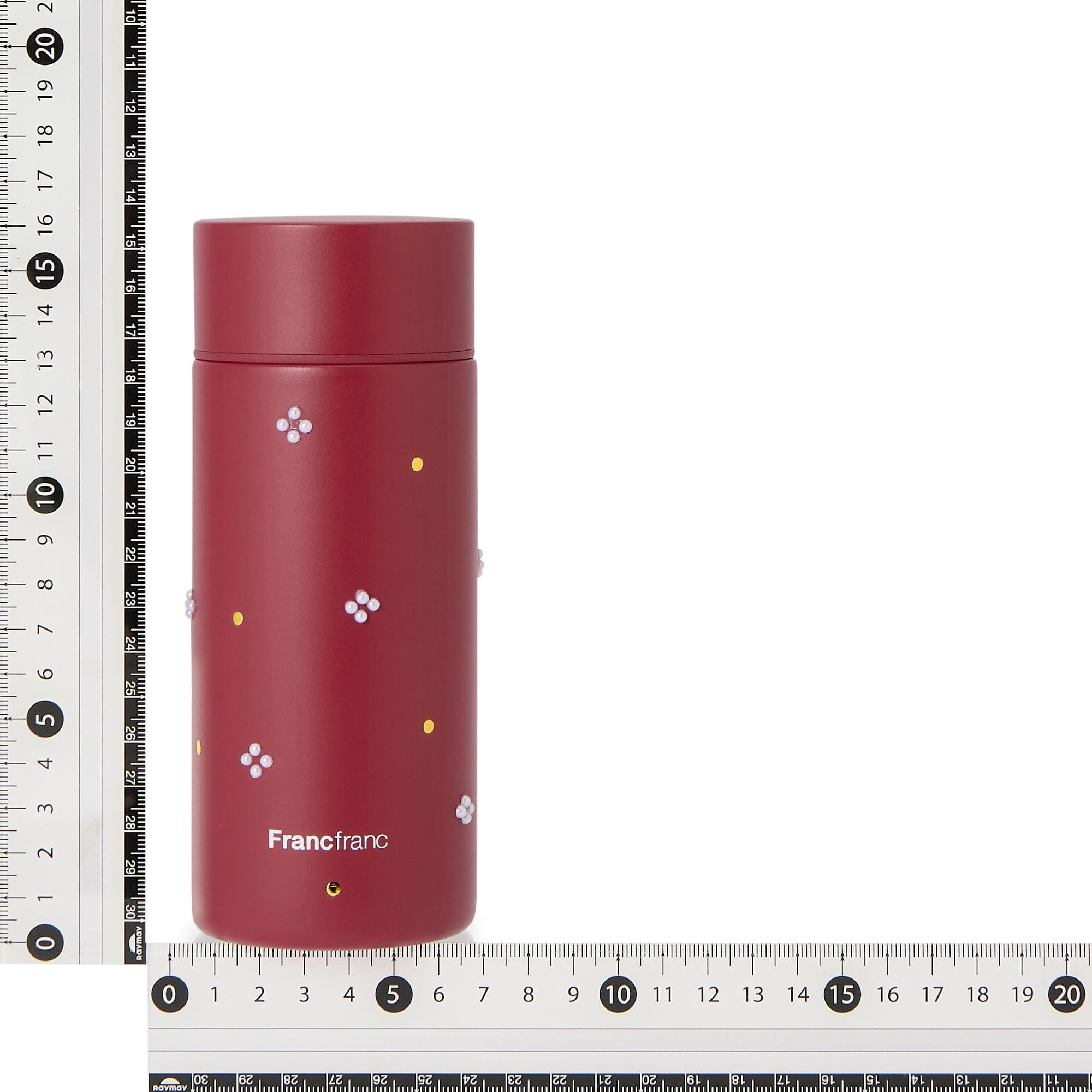 Pearl Stainless Steel Bottle 350Ml Red