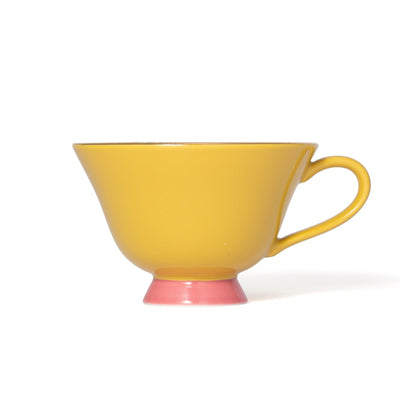 Chinoiserie Cup&Saucer  Yellow