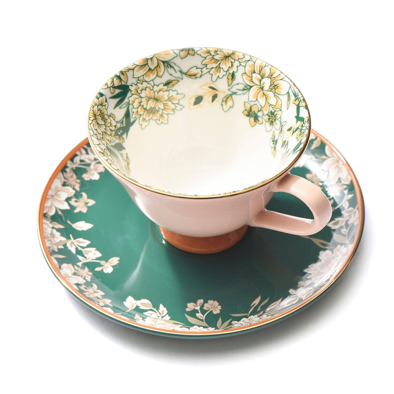 CHINOISERIE CUP&SAUCER  PINK