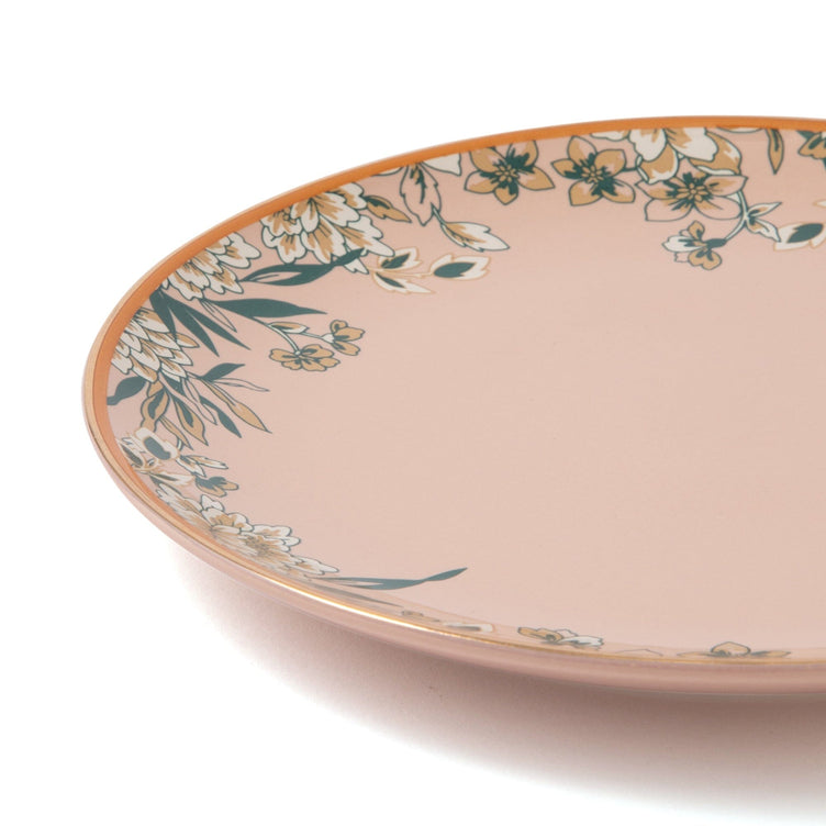 Chinoiserie Plate  Pink