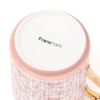 Tweed Mug Pink