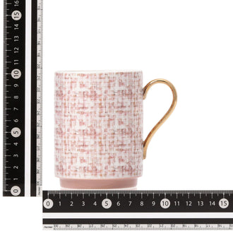 Tweed Mug Pink
