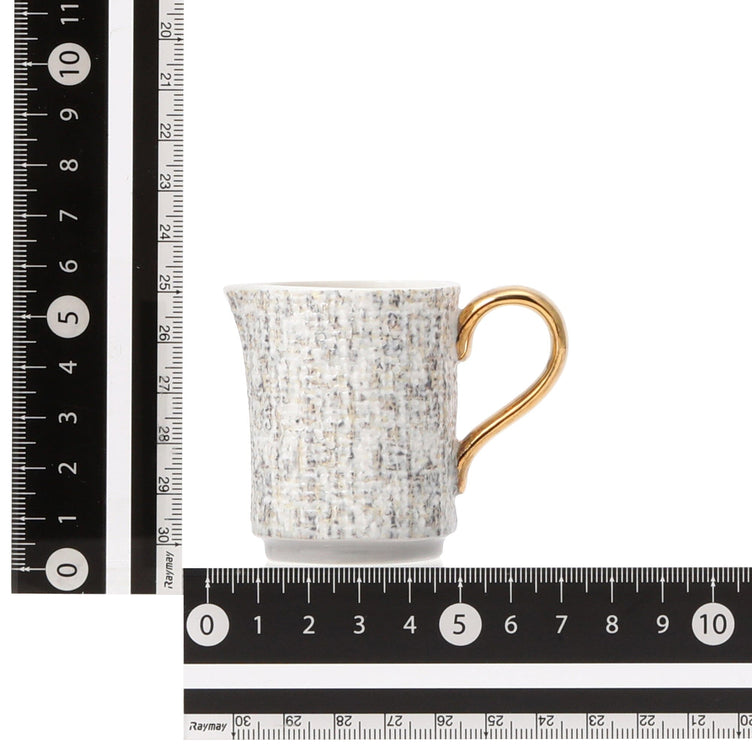 Tweed Milk Pitcher Gray