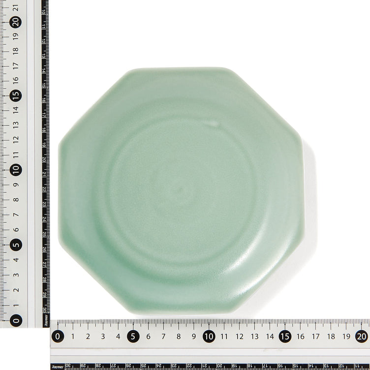 Mino Plate Octagon Green