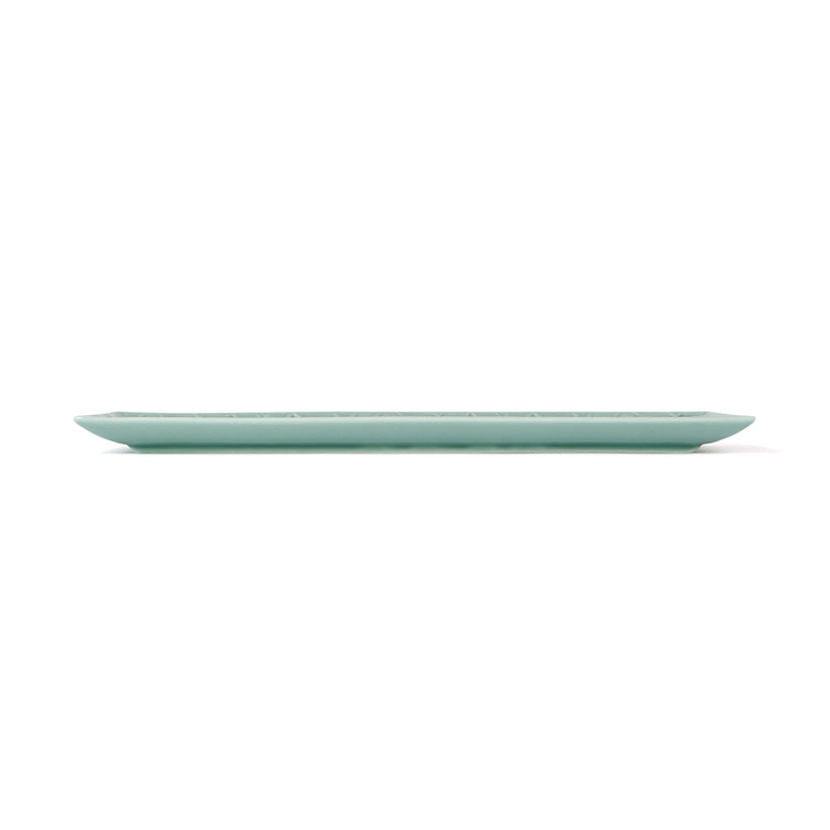 Mino Rectangular Plate Large Green