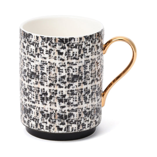 Tweed Mug Black