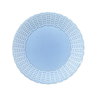 Weave Plate M Light blue