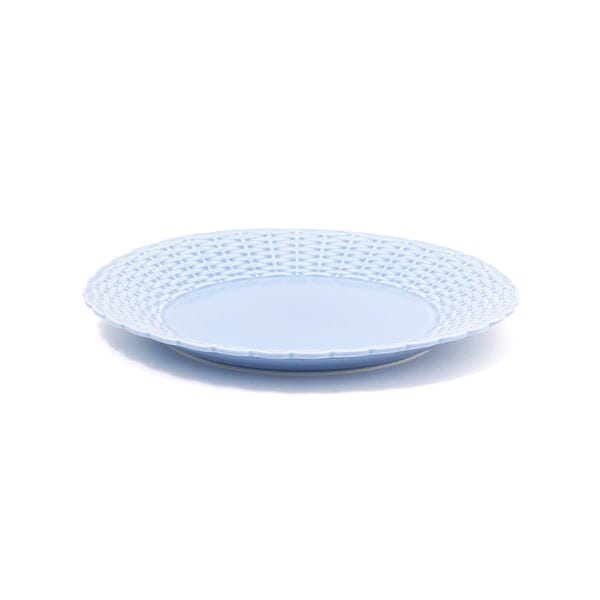 Weave Plate M Light blue