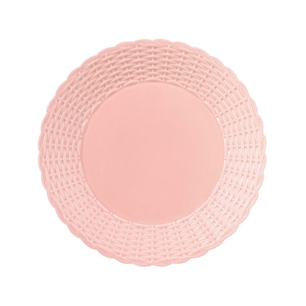 Weave Plate M Pink