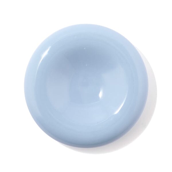 Round Plate 0val Light blue