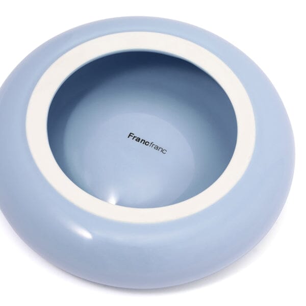 Round Plate 0val Light blue