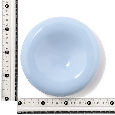 Round Plate 0val Light blue