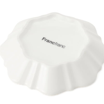 Blanche Deep Plate SS Wave  White