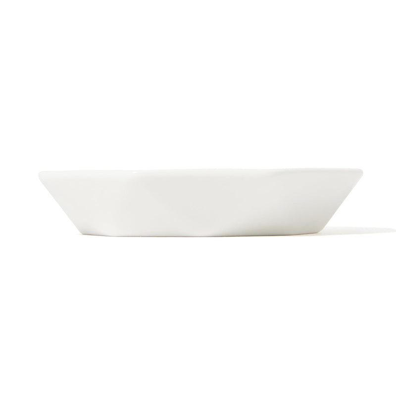 Blanche Deep Plate SS Octagon White