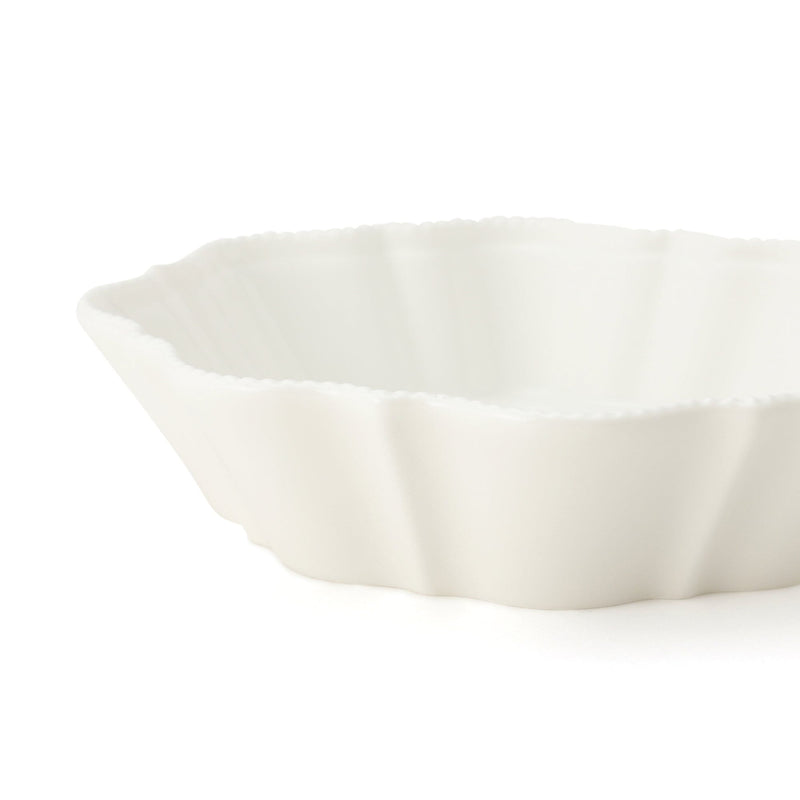 Blanche Deep Plate S Wave  White