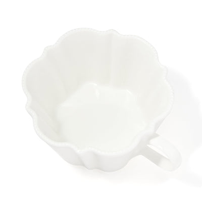 Blanche Soup Cup Wave  White