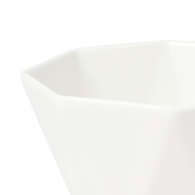 BLANCHE 湯杯八角形白色
