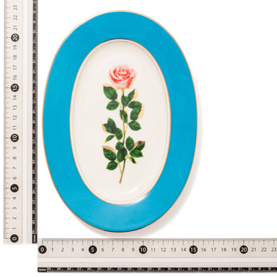 RURU MARY'S Oval Plate M Rose Pink
