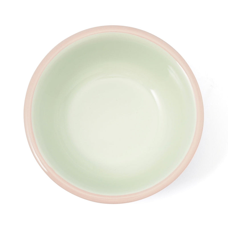 Color Rim Bowl Small Green x Blue