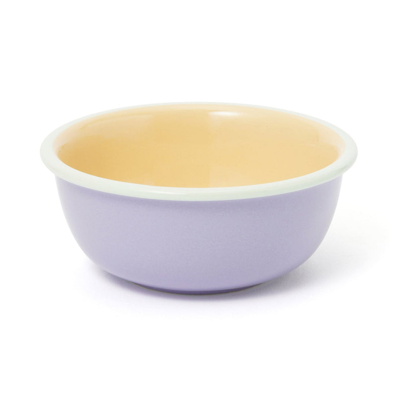 Color Rim Bowl Small  Yellow x Purple