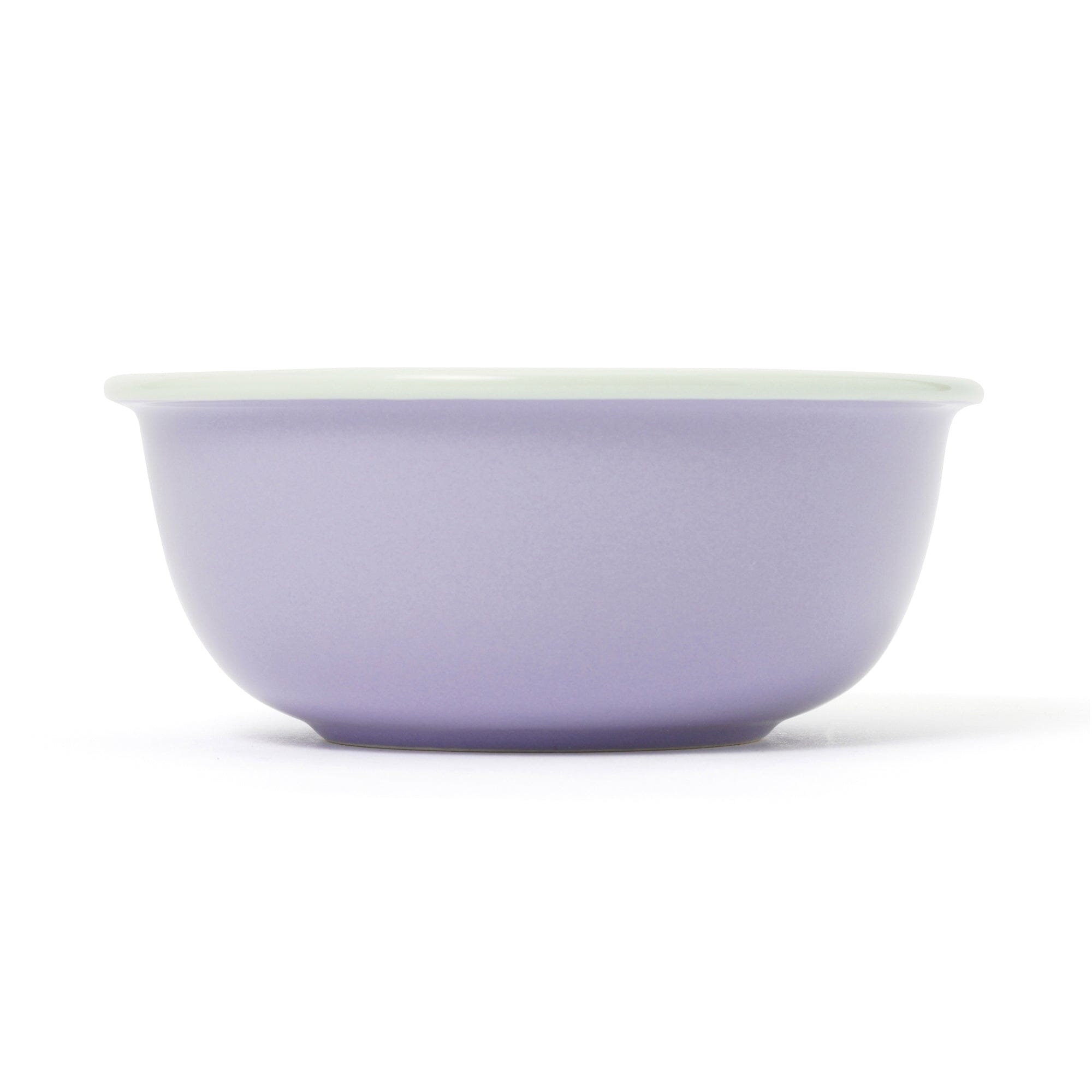 Color Rim Bowl Small  Yellow x Purple