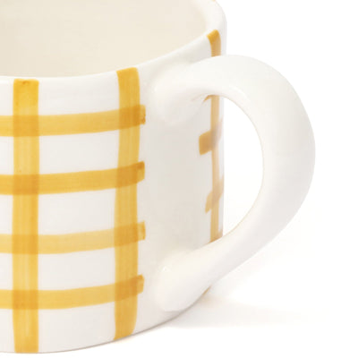 Hand Painted Mug Yellow