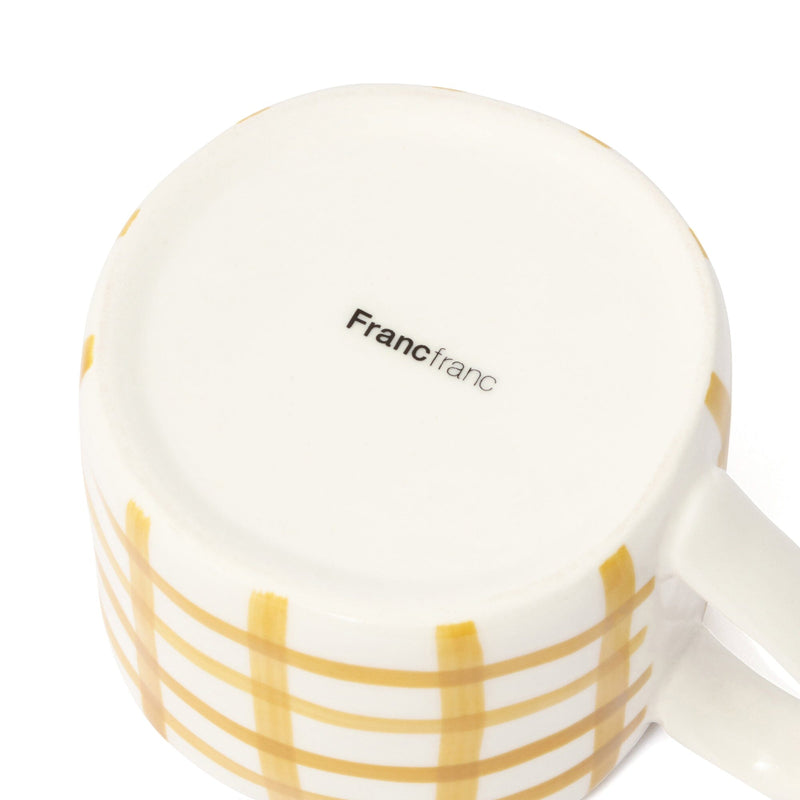 Hand Painted Mug Yellow