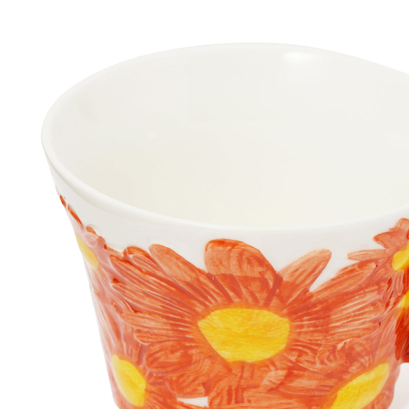 Flower Mug Orange