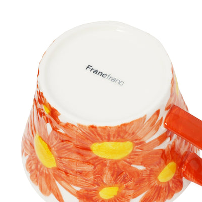 Flower Mug Orange