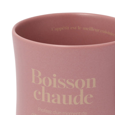 Le Cafe Mug Pink