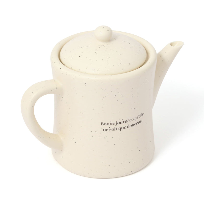 Le Cafe Teapot Ivory