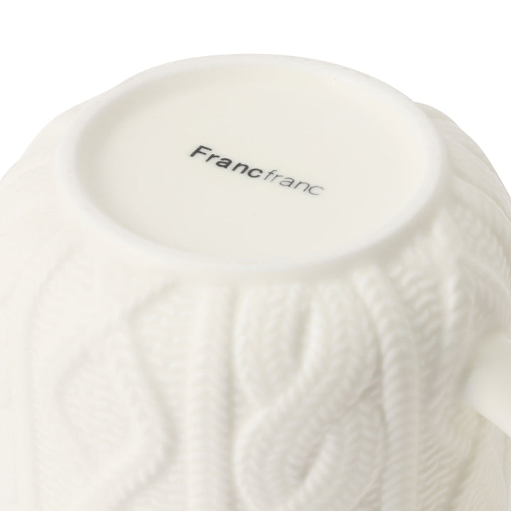 Knit Mug Ivory – Francfranc Hong Kong