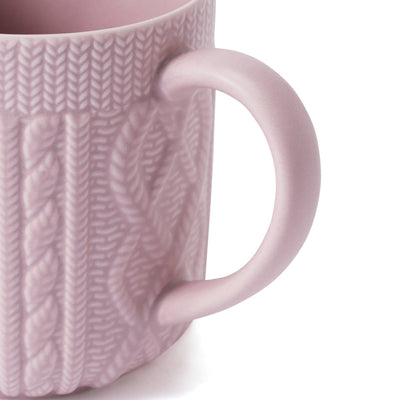 Knit Mug Pink