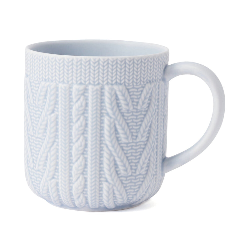 Knit Mug Blue