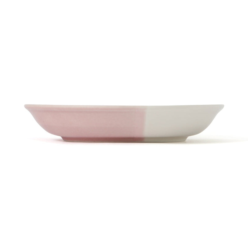 Mino Ware Irabomat, Deep Plate, Pink