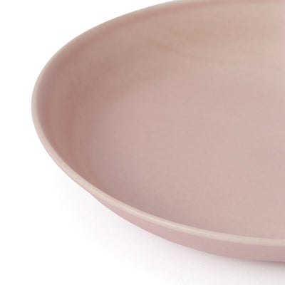 Mino Ware Irabomat, Deep Plate, Pink