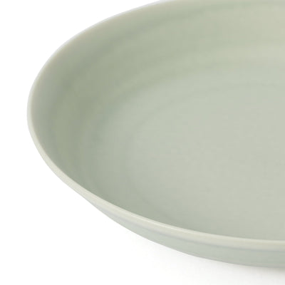 Mino Ware Irabomat Deep Plate Green X Purple